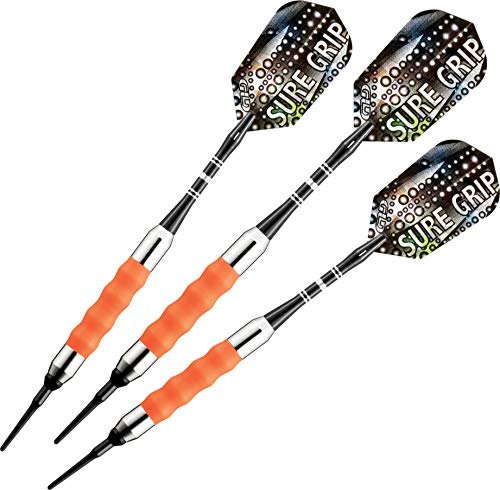 Viper Uni – Erwachsene 20-0003-18 Sure Grip Dartpfeile mit weicher Spitze, 18 g, Orange/Abendrot im Zickzackmuster (Sunset Chevron), Grams Viper Uni – Erwachsene 20-0003-18 Sure Grip Dartpfeile mit weicher Spitze, 18 g, Orange/Abendrot im Zickzackmuster (Sunset Chevron), Grams von Viper