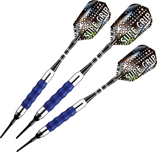 Viper Sure Grip Dartpfeile mit weicher Spitze, Unisex-Erwachsene, blau, 16 Grams von Viper