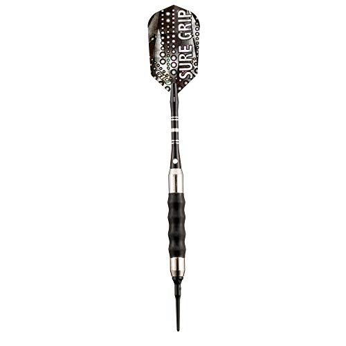 Viper Sure Grip Dartpfeile mit weicher Spitze, schwarz, 16 Grams Viper Sure Grip Dartpfeile mit weicher Spitze, schwarz, 16 Grams von Viper