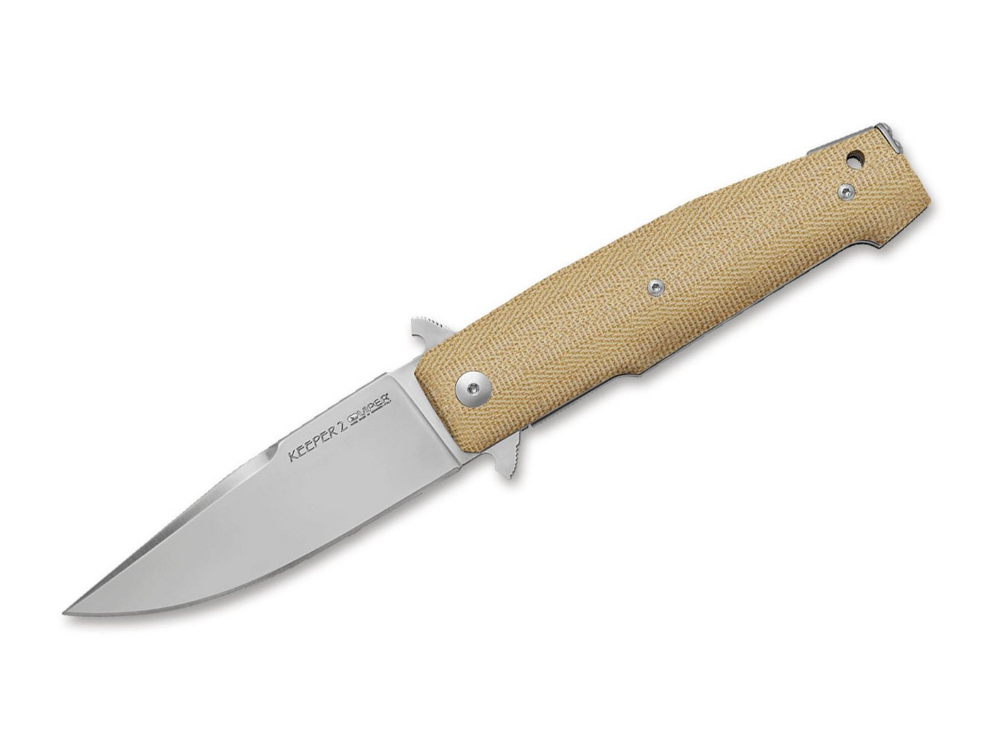 Viper Taschenmesser Viper Keeper 2 Micarta Natural Viper Taschenmesser Viper Keeper 2 Micarta Natural von Viper