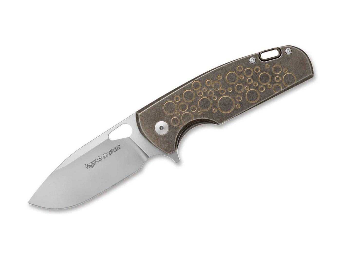 Viper Taschenmesser Viper Kyomi Titanium Bubbles Bronze Ltd. Edition Viper Taschenmesser Viper Kyomi Titanium Bubbles Bronze Ltd. Edition von Viper