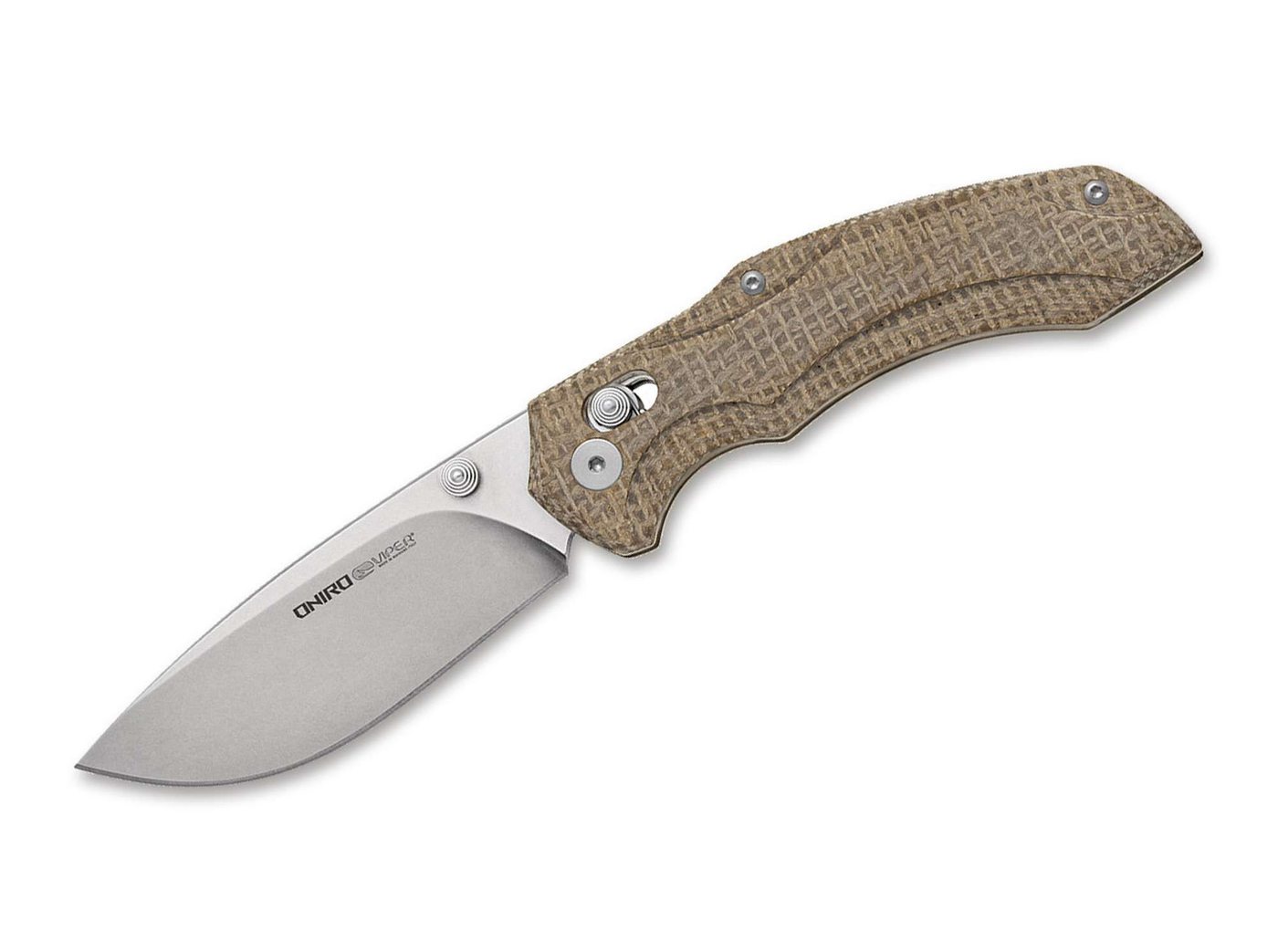 Viper Taschenmesser Viper Oniro Burlap Micarta Natural Viper Taschenmesser Viper Oniro Burlap Micarta Natural von Viper