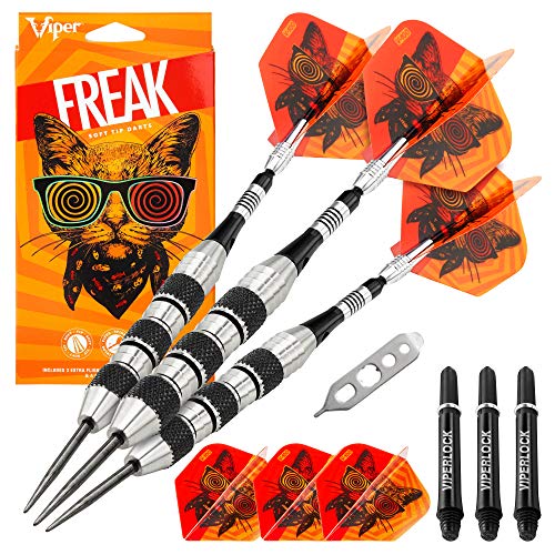 Viper by GLD Products Unisex-Dartpfeile für Erwachsene, 3 Bands, Schwarz, 22 g Viper by GLD Products Unisex-Dartpfeile für Erwachsene, 3 Bands, Schwarz, 22 g von Viper