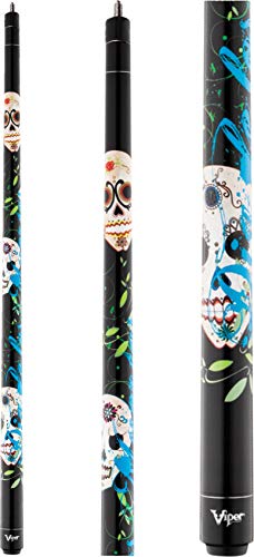 Viper Underground 147,3 cm 2-teilig Billard/Pool Queue, Dia De Los Muertos von Viper