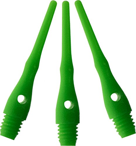 Viper 2ba Tufflex Tips Iii Soft Tip Dart Points Dartspitzen mit weicher Spitze, neon Green, 1.000er-Pack von Viper