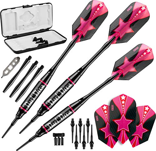 Viper 20-0313-16 Vanity Diva Soft Tip Dart-Set mit Etui, 16 Gramm, Rose, Einheitsgröße Viper 20-0313-16 Vanity Diva Soft Tip Dart-Set mit Etui, 16 Gramm, Rose, Einheitsgröße von Viper