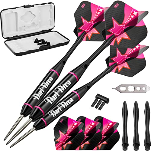 Viper Vanity Steel Tip Darts with Storage/Travel Case: Dart Diva, 22 Grams von Viper