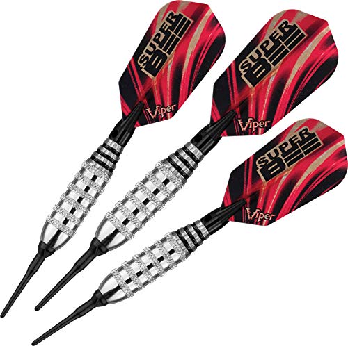 Viper 20-1202-16 Super Bee Dartpfeile mit weicher Spitze, Silber, 16g Viper 20-1202-16 Super Bee Dartpfeile mit weicher Spitze, Silber, 16g von Viper