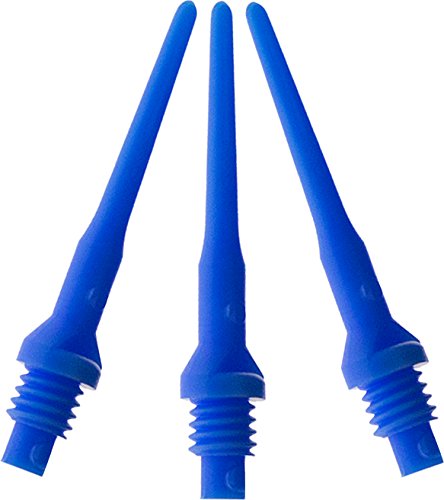 Viper Unisex-Erwachsene, blau, Dart Zubehör: Tufflex II 2BA Gewinde Soft Tip Dartspitzen, 100 Stück, 100 Pack Viper Unisex-Erwachsene, blau, Dart Zubehör: Tufflex II 2BA Gewinde Soft Tip Dartspitzen, 100 Stück, 100 Pack von Viper