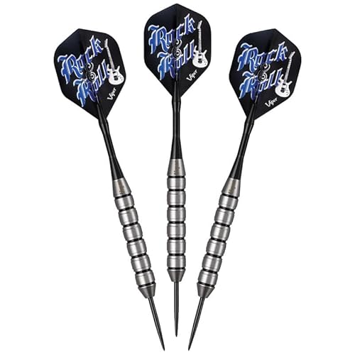 Viper by GLD Products Unisex-Erwachsene 22-2323-23 Viper Underground Steel Tip Darts: Rock & Roll, 23 g, Schwarz, gram von Viper