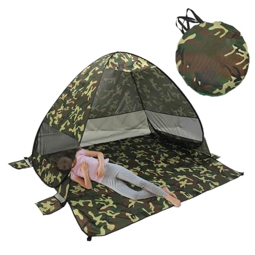Virtcooy Pop-Up-Zelt, Outdoor-Campingzelt - Automatisch aufgebautes Instant-Camping-Strandzelt | Wasserdichtes, schnell zu öffnendes Zelt für Camping, Picknicks, Grillabende, Partys, Terrasse und mehr von Virtcooy