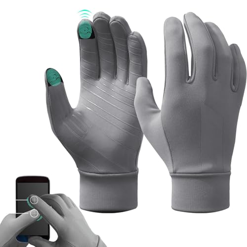 Wasserdichte warme Outdoor-Fäustlinge | Rutschfeste Screen-Touch-Handschuhe, rutschfeste warme Fäustlinge für den Außenbereich, warme Winter-Touchscreen-Handschuhe, atmungsaktive Fahrradhandschuhe von Virtcooy