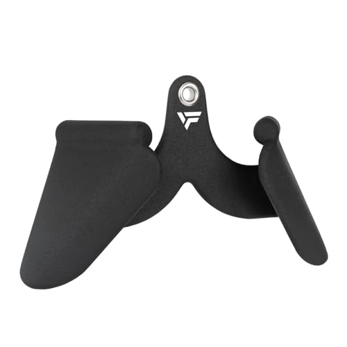 VirtuFit Foam Grip - Kleiner Rudergriff - Small Row Handle - Rudern T-bar V-bar Riemenscheibe Kabel Maschine Aufsätze, Bizeps-Curl-Trizeps-LAT-Pulldown-Stange Rückenkrafttraining von VirtuFit