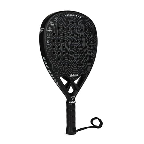 VirtuFit Fusion Pro Padelschläger - Schwarz - Grau VirtuFit Fusion Pro Padelschläger - Schwarz - Grau von VirtuFit