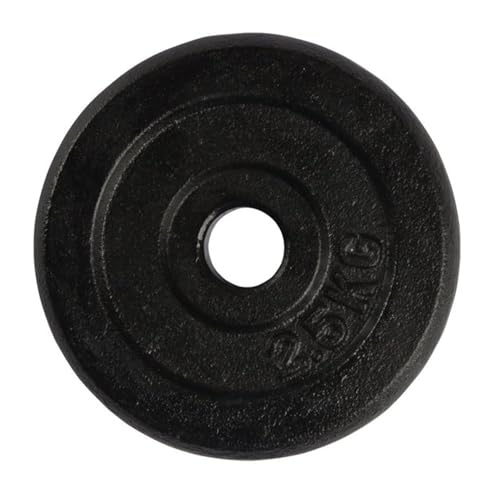 VirtuFit Gusseisen Hantelscheibe - Hantelgewicht - 30 mm - 2,5 kg - Schwarz - Gewichten - Krafttraining VirtuFit Gusseisen Hantelscheibe - Hantelgewicht - 30 mm - 2,5 kg - Schwarz - Gewichten - Krafttraining von VirtuFit