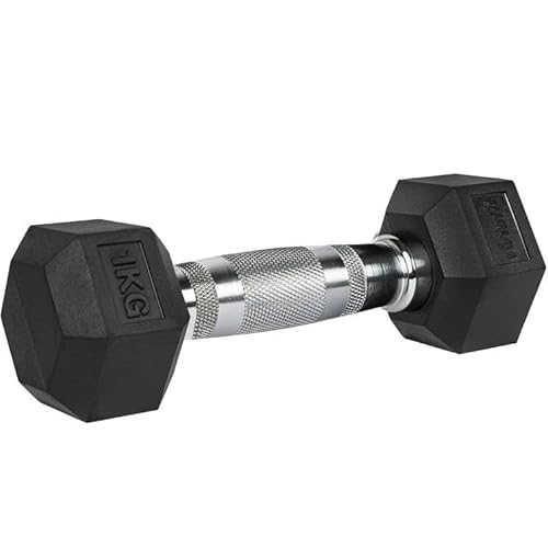 VirtuFit Hexa Hantel Pro - 1 kg - Pro Stück VirtuFit Hexa Hantel Pro - 1 kg - Pro Stück von VirtuFit