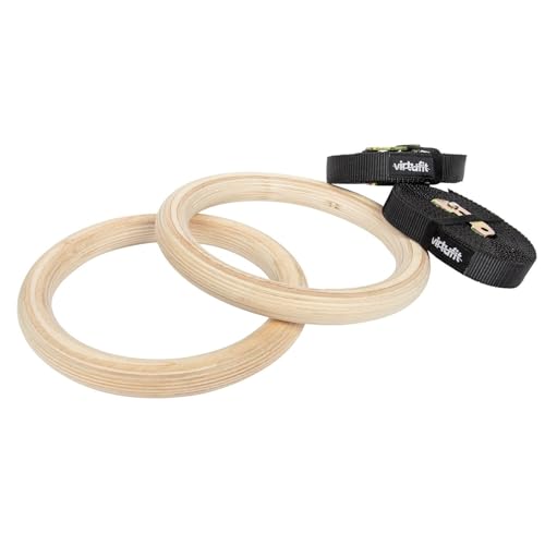 VirtuFit Holzturnringe - Inklusive Gurte VirtuFit Holzturnringe - Inklusive Gurte von VirtuFit