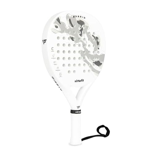 VirtuFit Hybrid Padelschläger - Weiß - Grau VirtuFit Hybrid Padelschläger - Weiß - Grau von VirtuFit