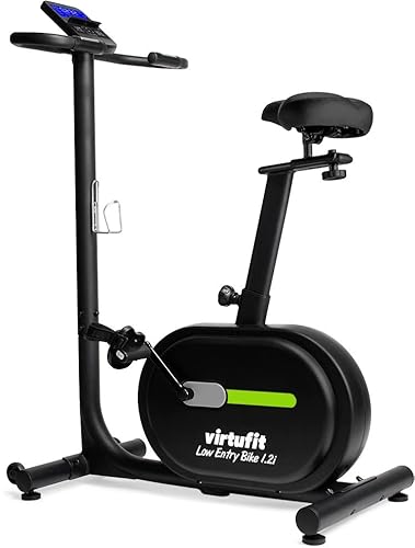 VirtuFit Low Entry Bike Heimtrainer Fahrrad 1.2i - Klappbar, Seniorengeeignet, Indoor mit niedrigem Einstieg von VirtuFit