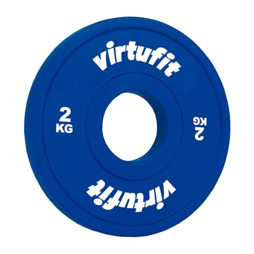 VirtuFit Olympic Fractional Plate - Hantelscheiben - Gewichtheberscheibe - 2 kg von VirtuFit