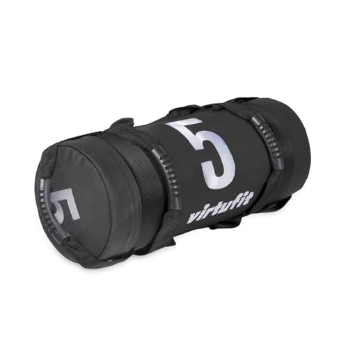 VirtuFit Power Bag - Fitness Power Bag - rutschfeste Griffe, Gefüllt, Kunstleder - Gewichtssack, Sandbag, Corebag, Sandsäcke, Gewichte für Training, Workout, Crossfit, Gym - 5kg VirtuFit Power Bag - Fitness Power Bag - rutschfeste Griffe, Gefüllt, Kunstleder - Gewichtssack, Sandbag, Corebag, Sandsäcke, Gewichte für Training, Workout, Crossfit, Gym - 5kg von VirtuFit