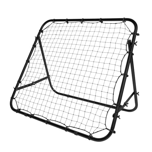 VirtuFit Verstellbarer Fußball Rebounder - Kickback - Tchoukball - 100 x 100 cm - Fußballtor Trainingszubehör VirtuFit Verstellbarer Fußball Rebounder - Kickback - Tchoukball - 100 x 100 cm - Fußballtor Trainingszubehör von VirtuFit