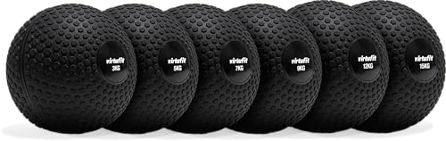 VirtuFit Slam Ball – Fitnessball - 5 kg – Schwarz von VirtuFit