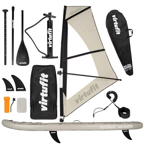 VirtuFit Supboard Surfer 305 - Beige - Inklusive Windsurfer und Zubehör VirtuFit Supboard Surfer 305 - Beige - Inklusive Windsurfer und Zubehör von VirtuFit