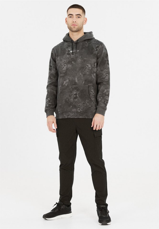 Virtus Kapuzensweatshirt Callum mit angesagtem Allover-Print Virtus Kapuzensweatshirt Callum mit angesagtem Allover-Print von Virtus