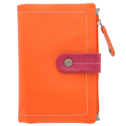 VISCONTI Mimi-Kollektion Malibu Geldbeutel Geldbörse, bunt M87 Orange Multi VISCONTI Mimi-Kollektion Malibu Geldbeutel Geldbörse, bunt M87 Orange Multi von VISCONTI