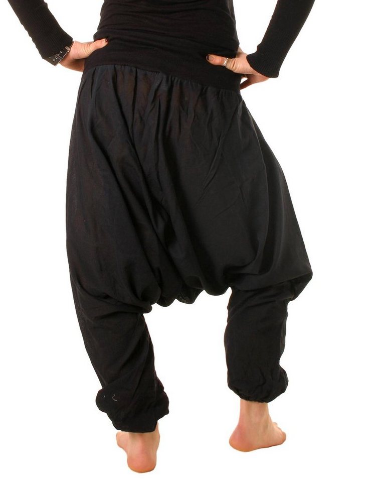 Vishes Haremshose Luftige Sommerhose Haremshose Pluderhose Baggahose, Yogahose Vishes Haremshose Luftige Sommerhose Haremshose Pluderhose Baggahose, Yogahose von Vishes