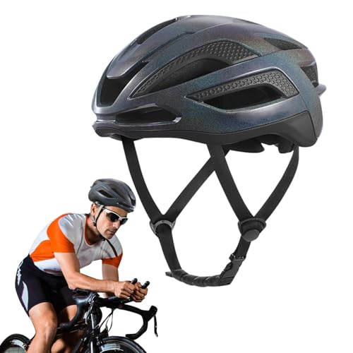 Visiblurry Fahrradhelme | Leichte Helme für Mountainbiker - Verstellbare Mountainbiker-Helme Herren und Damen Outdoor-Reithelme Atmungsaktive Sicherheitshelme von Visiblurry