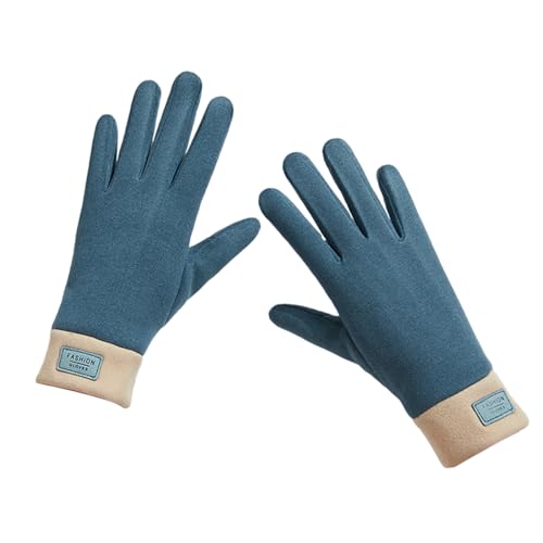 Visiblurry Warme Touchscreen-Handschuhe, Thermohandschuhe, weich, winddicht, warm, zum Laufen, Thermo-Handschutz beim Fahren, Skifahren von Visiblurry