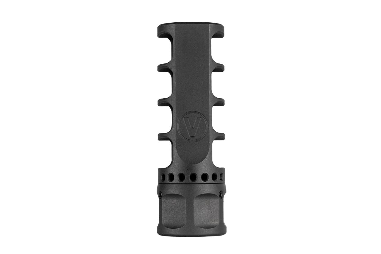 Vision Vulcan Mündungsbremse Schwarz 6mm / .243 5/8"x24 von Vision