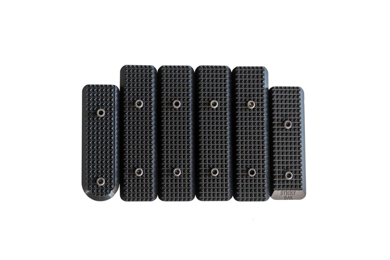 Vision Pro Chassis Sticky Bars für V-LOK Full Set Brass Schwarz Vision Pro Chassis Sticky Bars für V-LOK Full Set Brass Schwarz von Vision