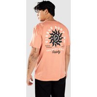 Vissla Spins Organic T-Shirt papaya Vissla Spins Organic T-Shirt papaya von Vissla