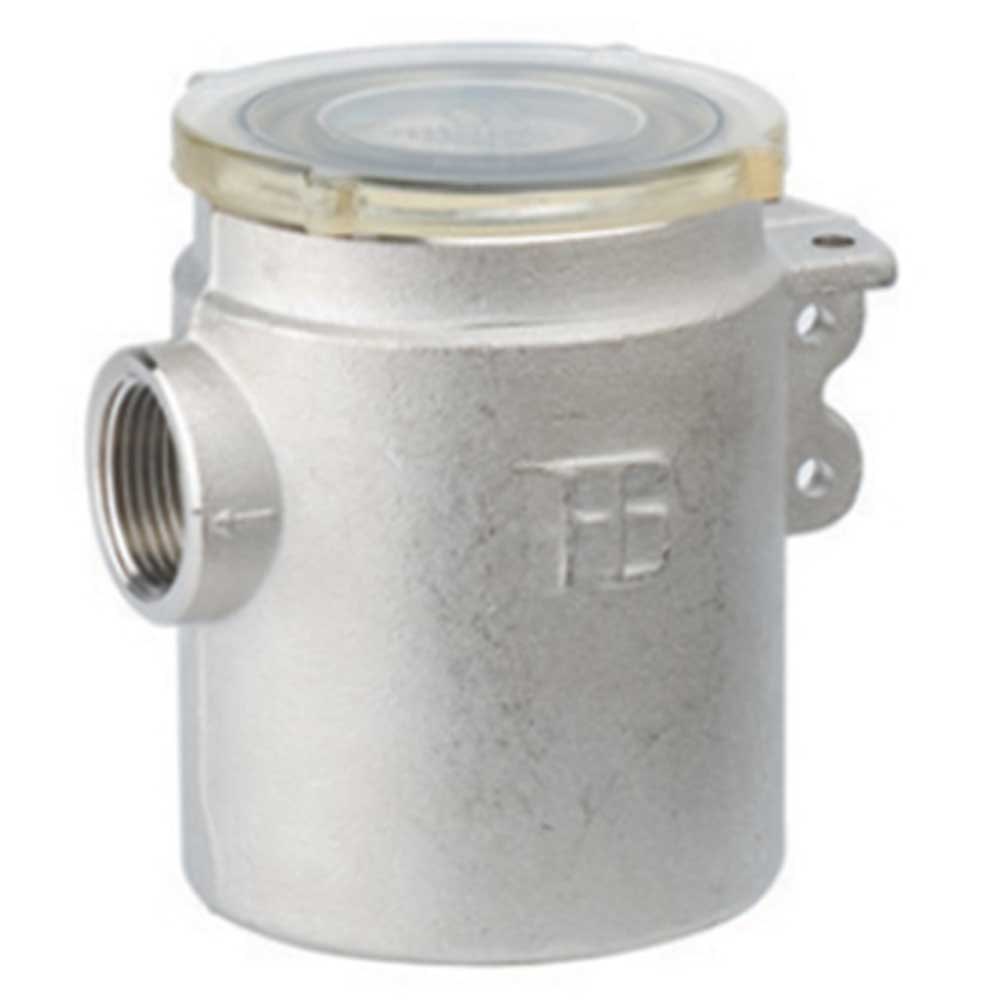 Vitrifrigo 1/2´´ F/f Nickel Plated Brass Seawater Strainer Silber von Vitrifrigo