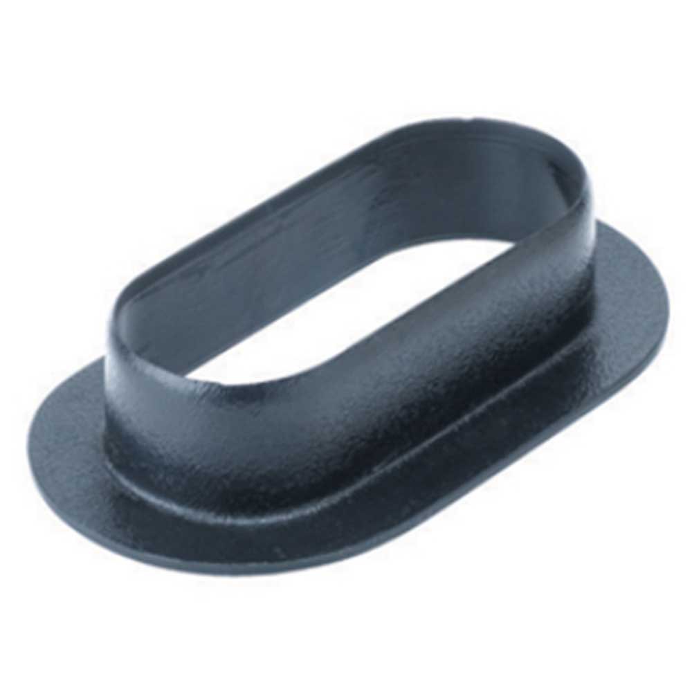 Vitrifrigo 127 Mm Flat Oval Hose Ring Schwarz von Vitrifrigo