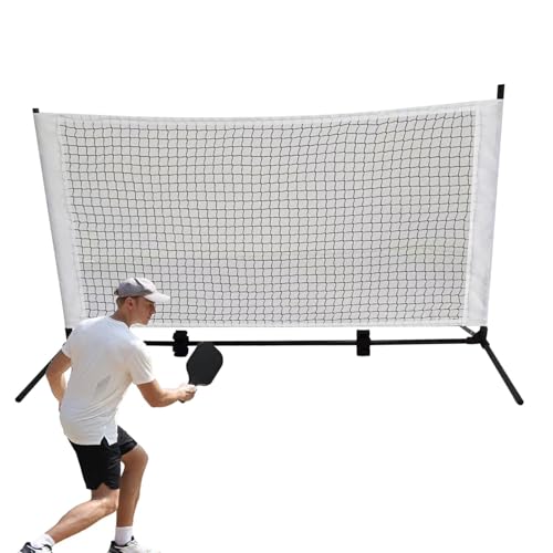 Mini-Pickleball-Netz – Badminton-Trainingsnetz, Pickleball-Übungsnetz, Netz, Saitenspannung | Ersatz-Tischtennisnetz aus Polyester-Baumwolle, leicht zu transportierendes Pickleball-Netzsyste Mini-Pickleball-Netz – Badminton-Trainingsnetz, Pickleball-Übungsnetz, Netz, Saitenspannung | Ersatz-Tischtennisnetz aus Polyester-Baumwolle, leicht zu transportierendes Pickleball-Netzsyste von Vitsrisea