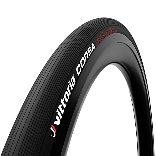 Vittoria Unisex-Adult Corsa Fahrradreifen, Schwarz, 700 x 28c Vittoria Unisex-Adult Corsa Fahrradreifen, Schwarz, 700 x 28c von vittoria
