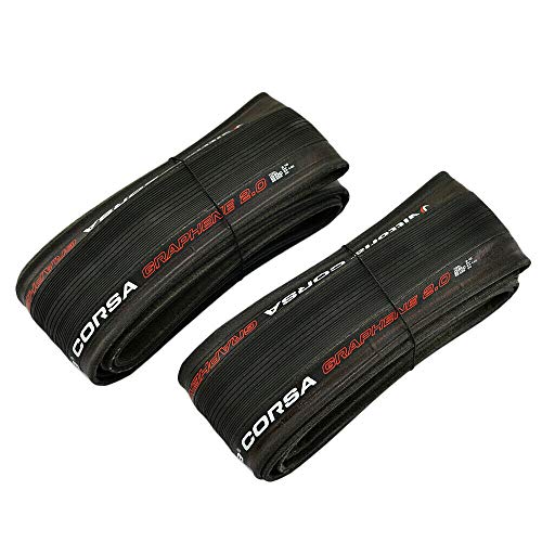 Vittoria Corsa G2.0 Graphene Clincher Tire 700x25C, Black, VT1970 von vittoria