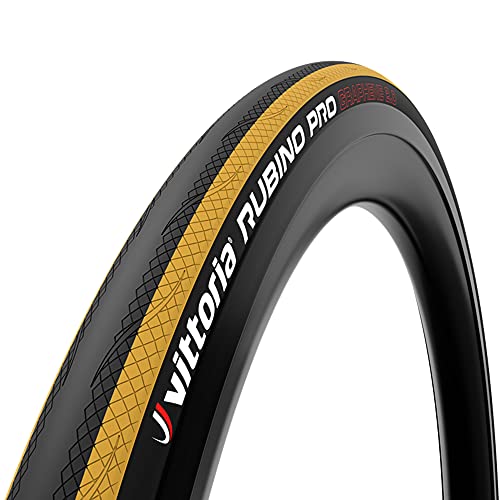 Vittoria Unisex-Adult Rubino Pro Faltreifen, Schwarz/Gelb/Schwarz, 700 x 25c Vittoria Unisex-Adult Rubino Pro Faltreifen, Schwarz/Gelb/Schwarz, 700 x 25c von vittoria