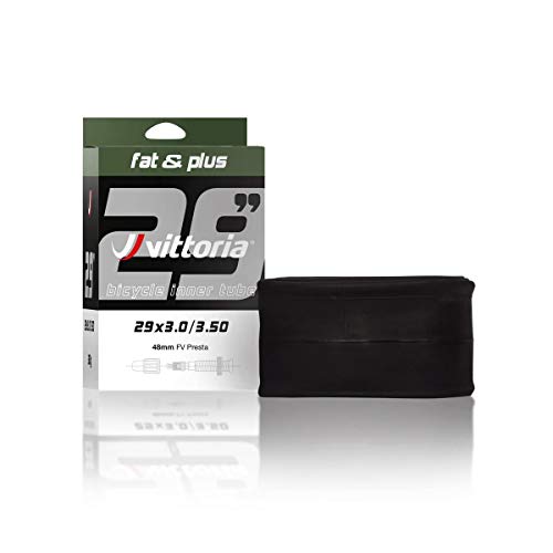 Vittoria Fat & Plus Innenschlauch: Schwarz, 66 x 10,9-12,4 cm, PVC, 48 mm Vittoria Fat & Plus Innenschlauch: Schwarz, 66 x 10,9-12,4 cm, PVC, 48 mm von vittoria