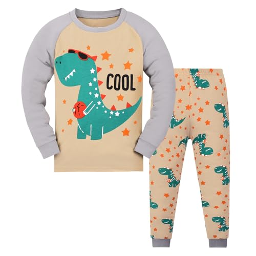 Kinderschlafanzug Junge Langarm Zweiteilig Pyjama Kinder Schlafanzug Baumwolle Schlafanzüge Set Winter Weihnachten Nachtwäsche Größe von Viunychn