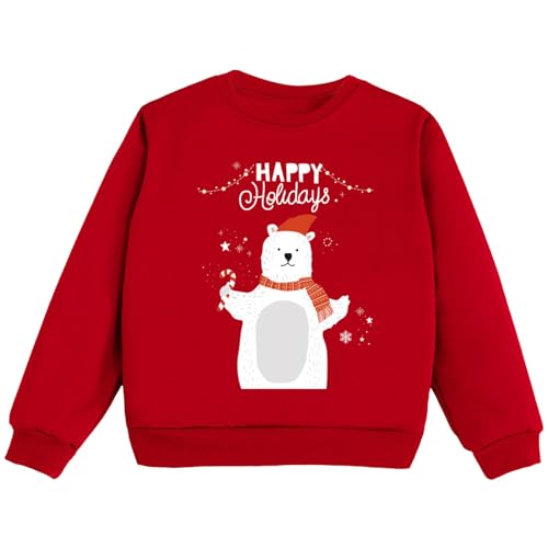 Langarmshirt Jungen Strick Weihnachtsmann Dinosaurier Weihnachtskleidung Weihnachtsoutfit Weihnachtspuli Christmas Xmas Rentier Weihnacht Pullover Sweatshirt von Viunychn