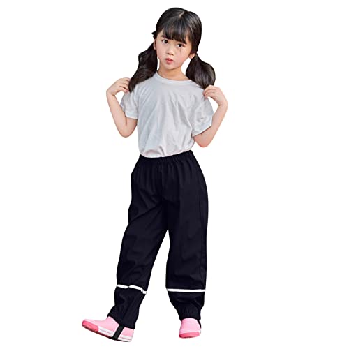 Matchhosen Für Kinder Unisex Regenhose Schnell Trocknend Rain Pants Kinder Buddelhose Einfarbig Matschhose mit Druckknopf und Verschweißten Nähten Regenbekleidung Wind-und Wasserdichte Regenträgerhose Matchhosen Für Kinder Unisex Regenhose Schnell Trocknend Rain Pants Kinder Buddelhose Einfarbig Matschhose mit Druckknopf und Verschweißten Nähten Regenbekleidung Wind-und Wasserdichte Regenträgerhose von Viunychn