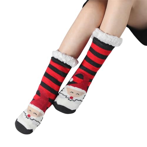 Socks Women - Weihnachten Socken Christmas Socks Bettsocken Kuschelsocken Weihnachtssocken von Viunychn