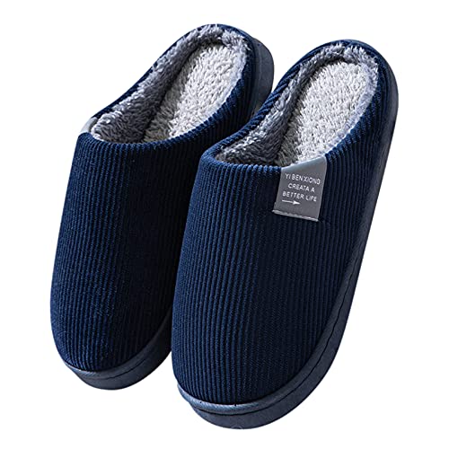 Viunychn Filzpantoffeln Herren Sale Reduziert, Hausschuhe Cute Slippers Clogs Mit Fussbett Besucherhausschuhe Hauspantoffeln Unisex House Slippers Plüschschuhe Gästehausschuhe Pantoffeln Filzschuhe von Viunychn