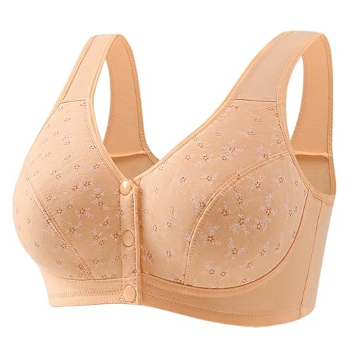 Viunychn Haltungskorrektur-BH Ungepolstert Schlafen Bra Einfarbige Bralette Atmungsaktiv Fitness Bra Soft Yoga-BH Cool Liftup Bra Outdoor Joggen Seamless Bustier von Viunychn