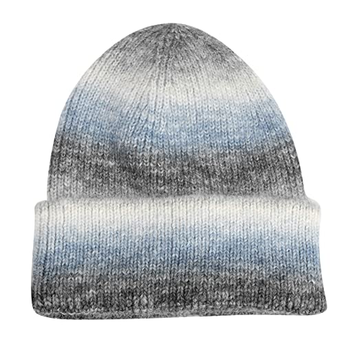 Viunychn Jagdhut Herren Stickerei Beanie Einfarbig Strickmütze Bequem Schädeldecke Dehnbare Beanie Mütze Männer & Frauen Personalisierte Umkehrbare Wollmütze von Viunychn